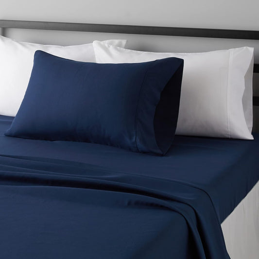 Lightweight Super Soft Easy Care Wrinkle Free Microfiber 3 count Bed Sheet Set with 14-Inch Deep Pockets