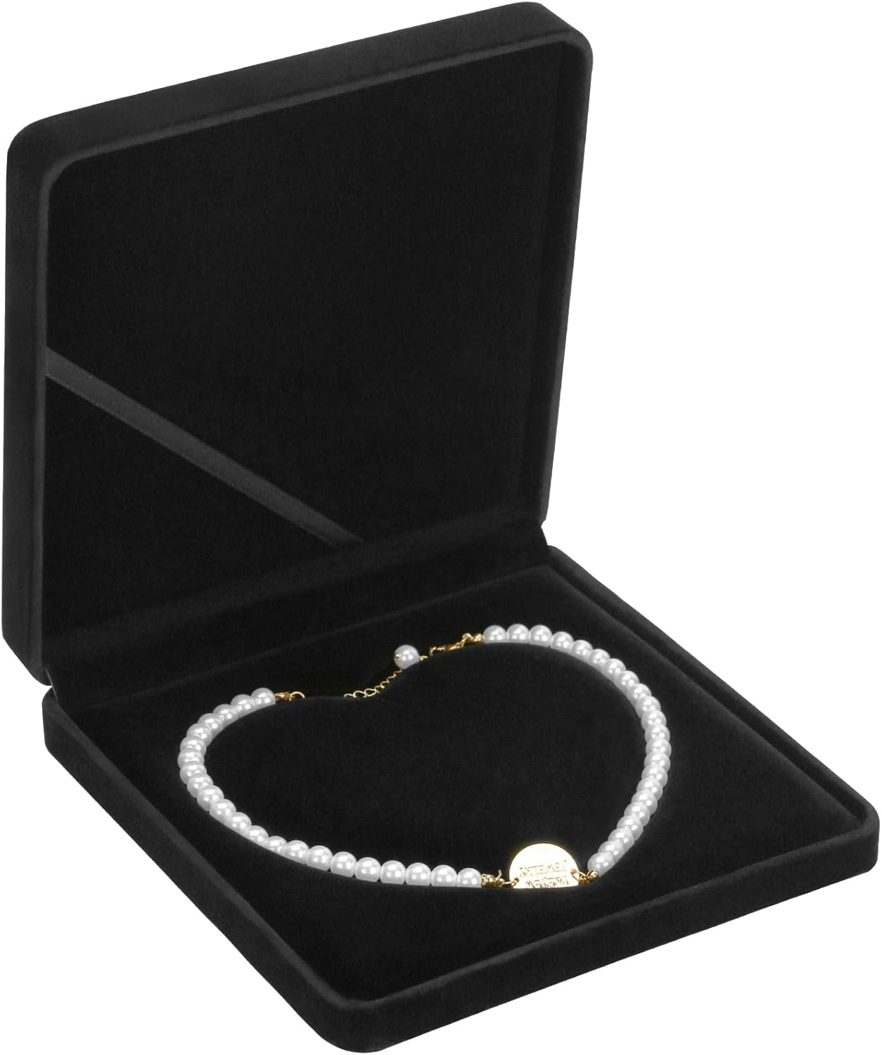 Velvet Jewelry Set Box, Velvet Gift Box for Bracelet Necklace Earring Ring