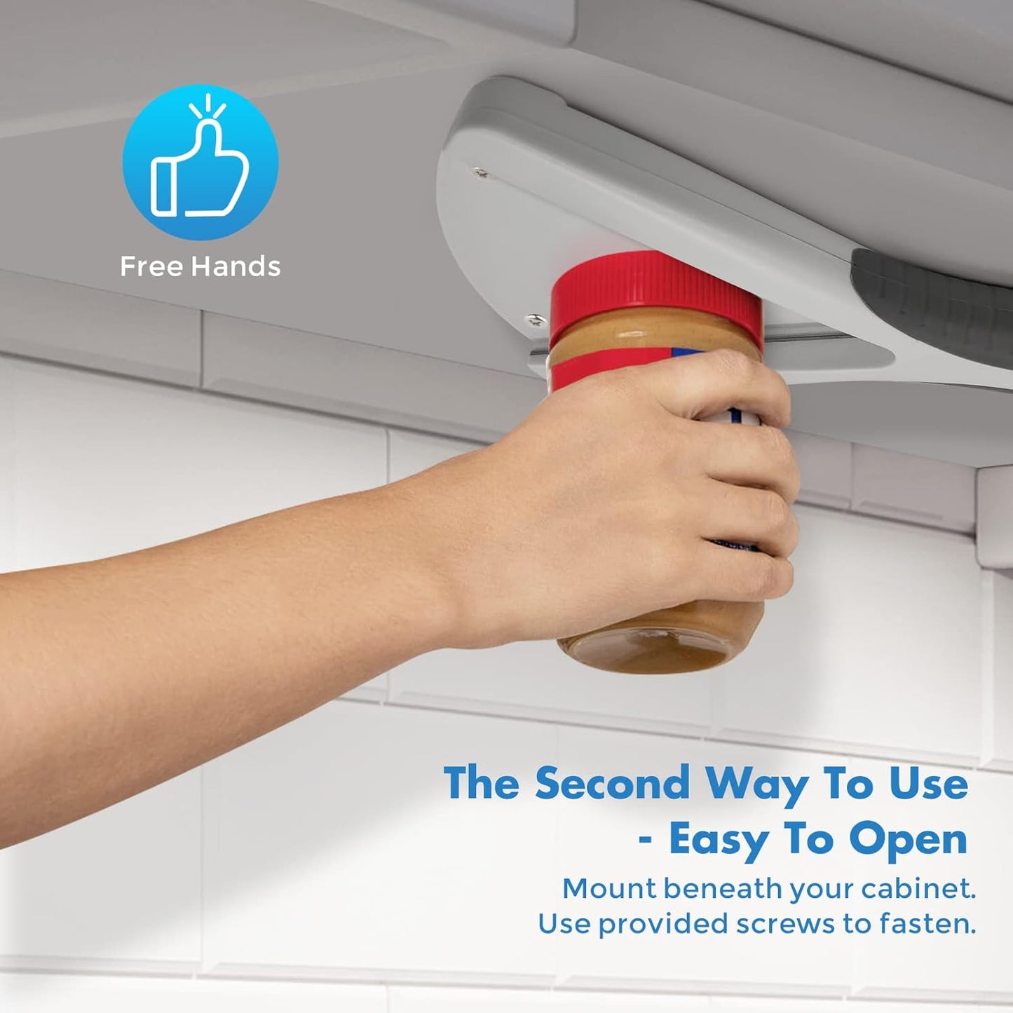 Jar Opener|Effortless Jar Opener for Weak Hands