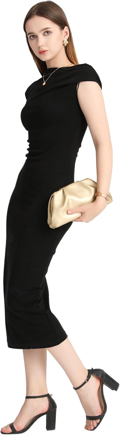 Soft PU Leather Clutch Purses for Women Formal Elegant Luxurious Evening Bag