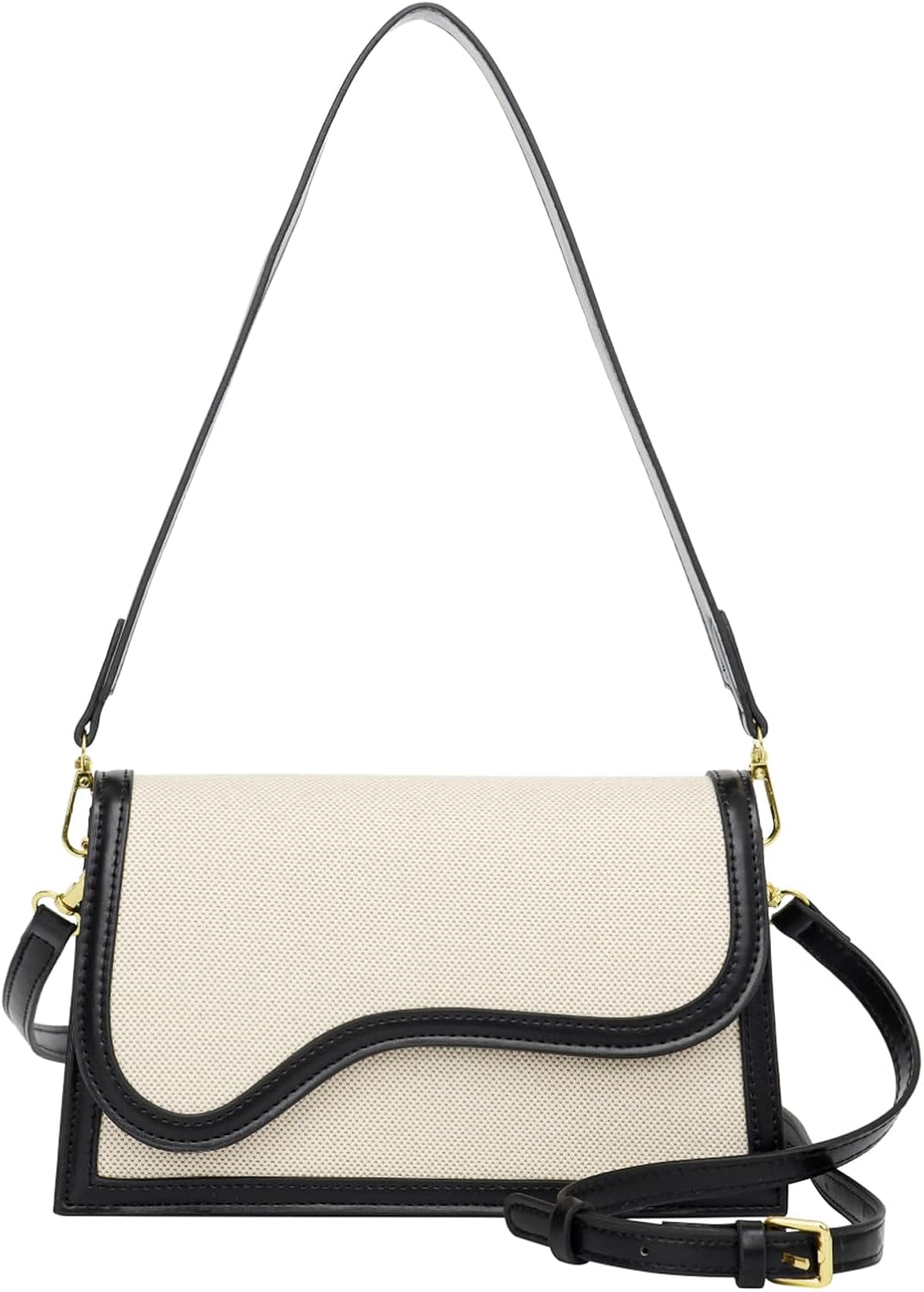 Crossbody Bags for Women Trendy - Small  Bag Leather Handbags Evening Clutch with 2 Straps