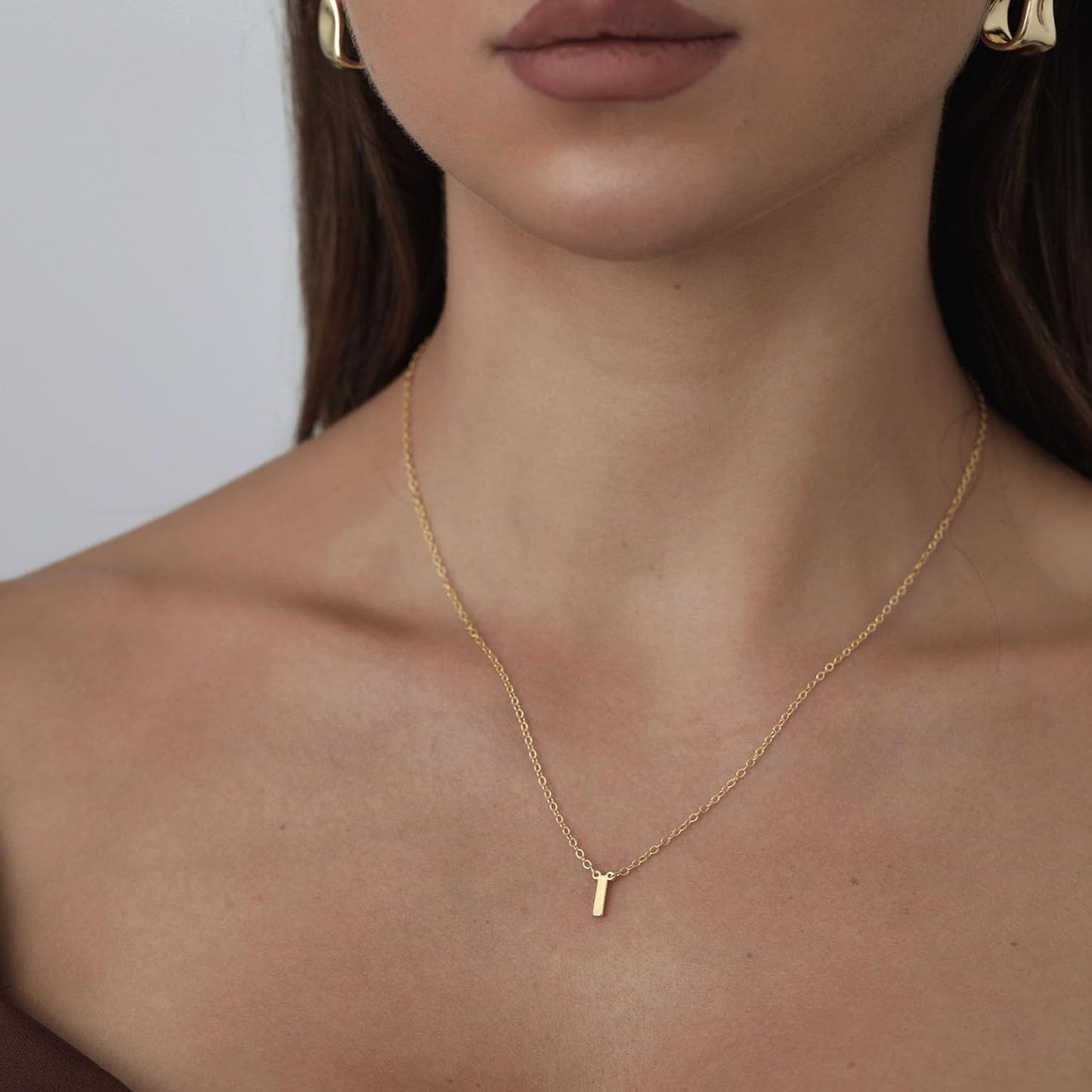 Delicate Heart Pendant Necklace, 14K Gold Plated Dainty Chain, Gift for Women