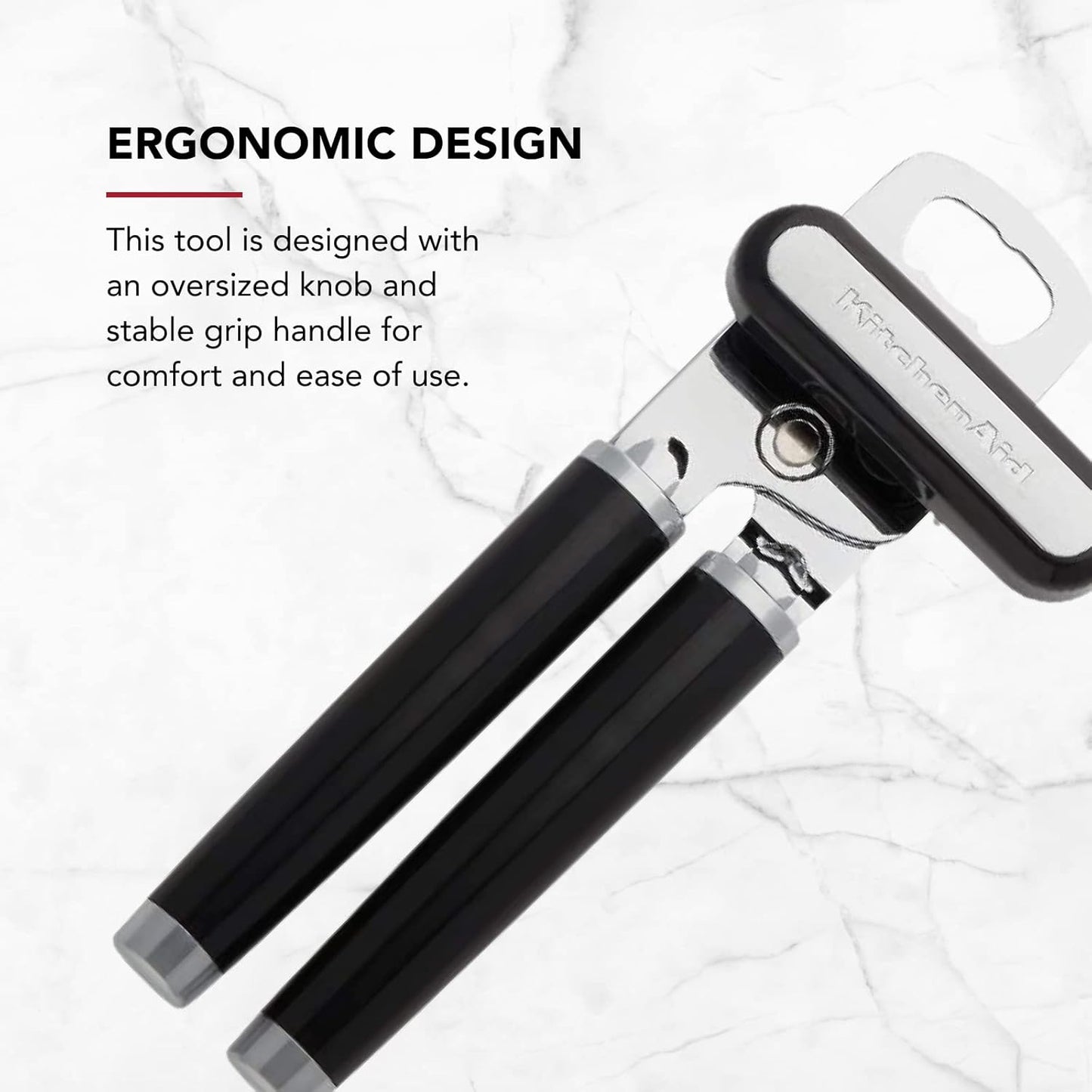 Multifunction Can Opener and Bottle Opener Easy to Use, Razor Sharp Stainless Steel Cutting Wheel, Soft Ergonomic Handles
