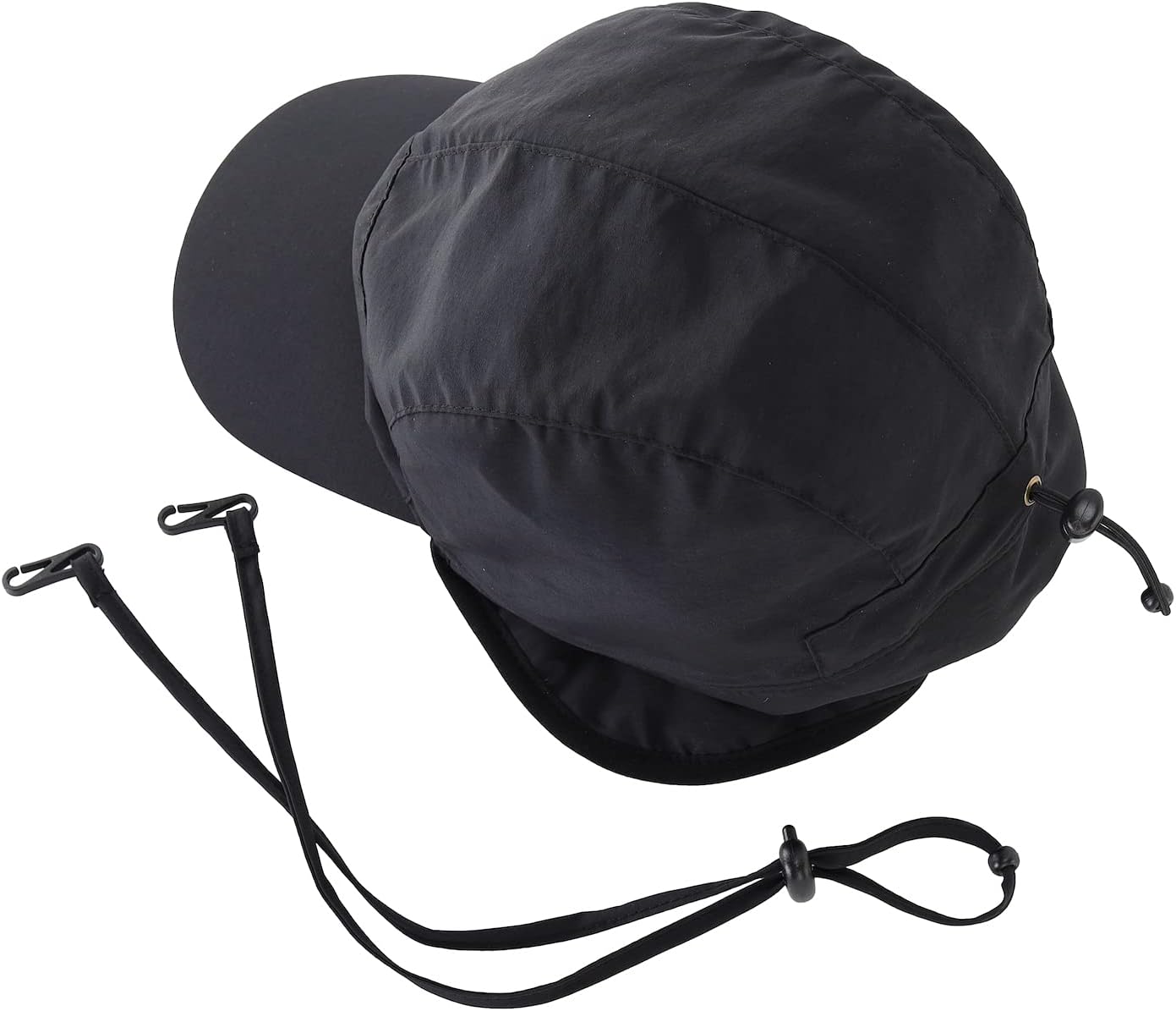 Waterproof Men's Winter Hats with Visor Warm Fleece Lined Baseball Cap Earflaps