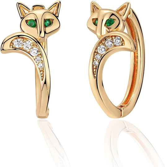 Cubic Zirconia Huggie Earrings 14k Gold Plated Tiny Earrings Small Huggie Hoop Earrings Simple Lightweight Hoops Gift for Women