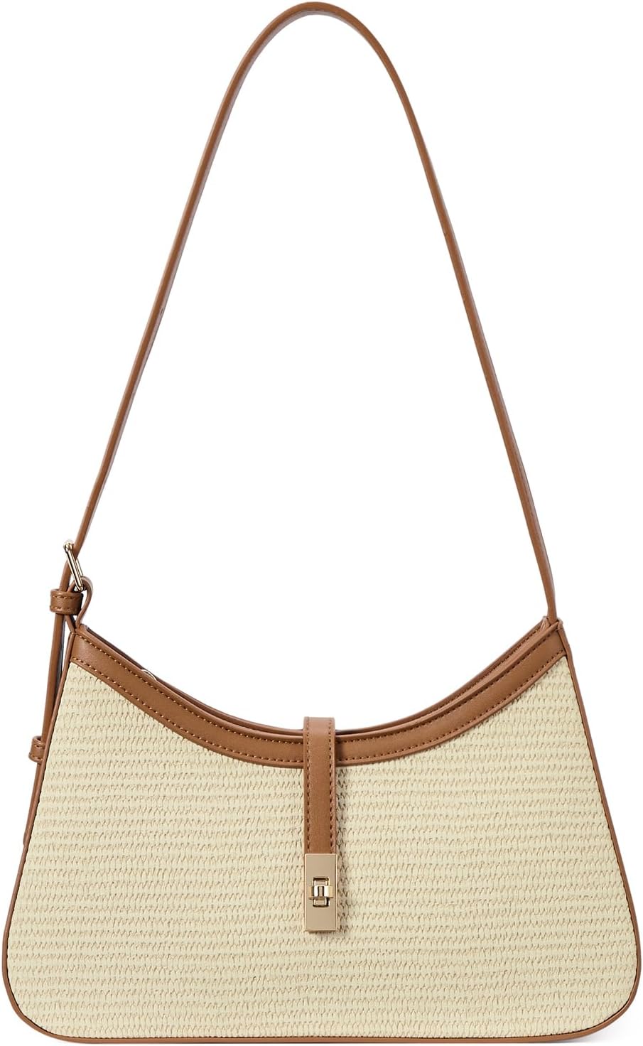 Shoulder Bag for Women, Handbag Hobo Bags Vegan Leather Crossbody Purse with Adjustable Strap