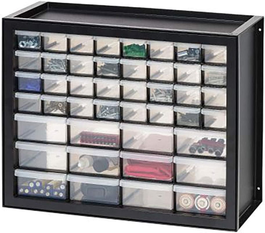 Screw Tool Organizer Small Parts Cabinet, 44-Drawer, Electronics Hardware Nuts Storage Drawers