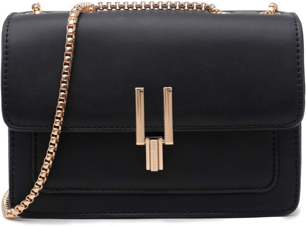 Color-Block Crossbody Bags for Women Leather Cross Body Purses Cute  Handbags Shoulder Bag
