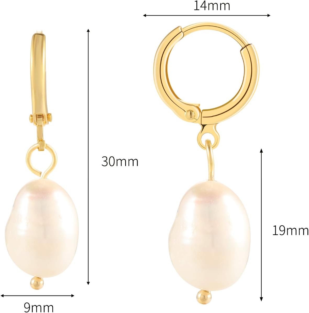 Gold Huggie Small Hoop Earrings with Charm Personalized /Star/Cross/Lock/Key 18k Gold Plated Crystal Drop Dangle Earrings for Women
