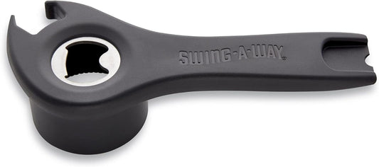 5-IN-1 Multi-Opener Tool Perfect for opening bottles, cans, and jars, Black