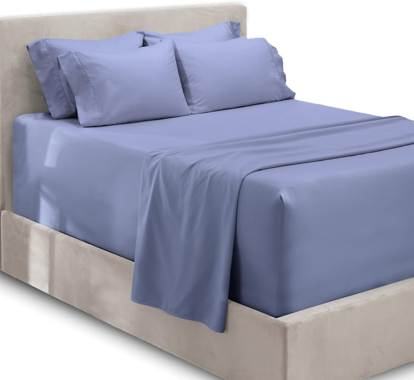 Extra Deep Pocket King Size Sheets Sets -Extra Deep Pocket Sheets - 6 count King Size