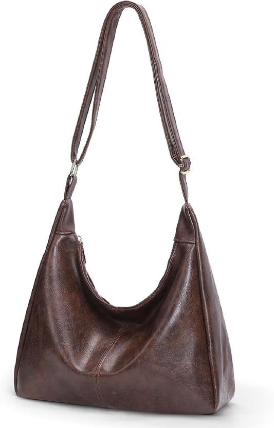 Slouchy Hobo Bags for Women,  Shoulder Bag Everyday Purse Daily Commuting Bag