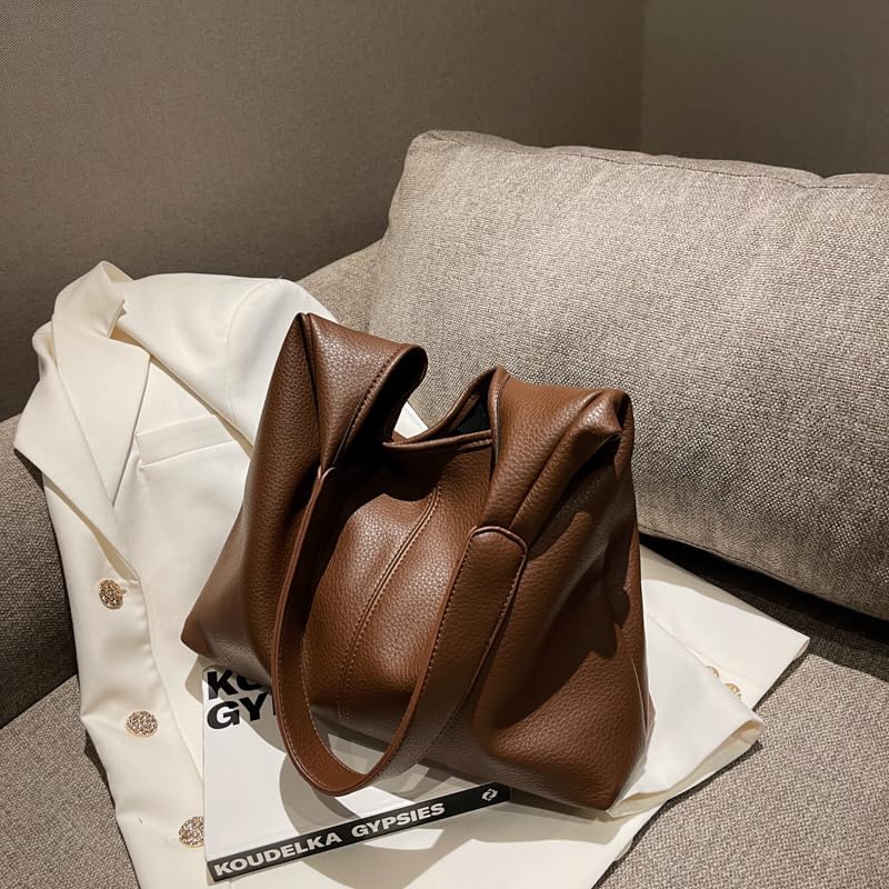 Hobo Bags for Women Slouchy Tote Bag Soft Casual PU Leather Handbags