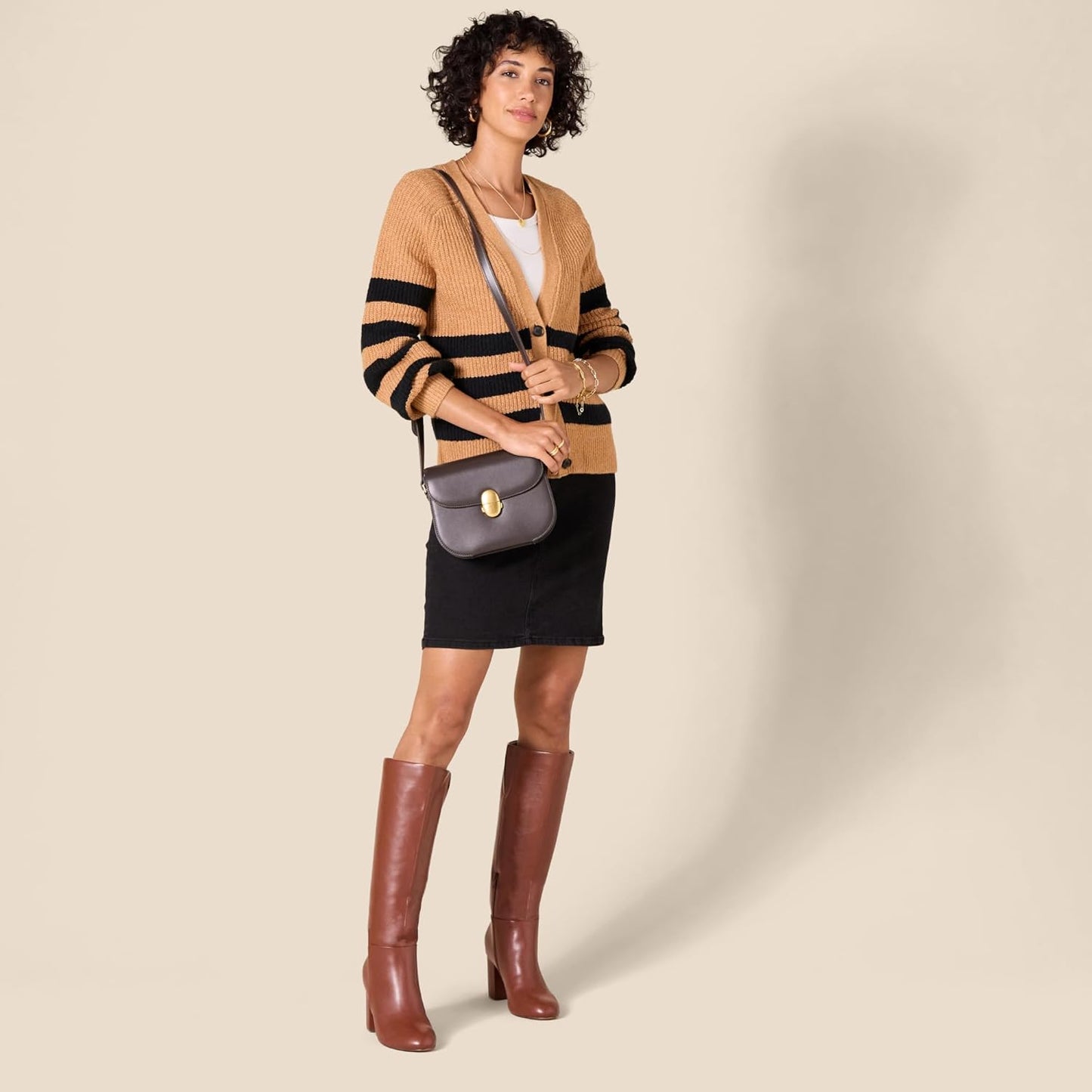 womens Crossbody Flap Bag
