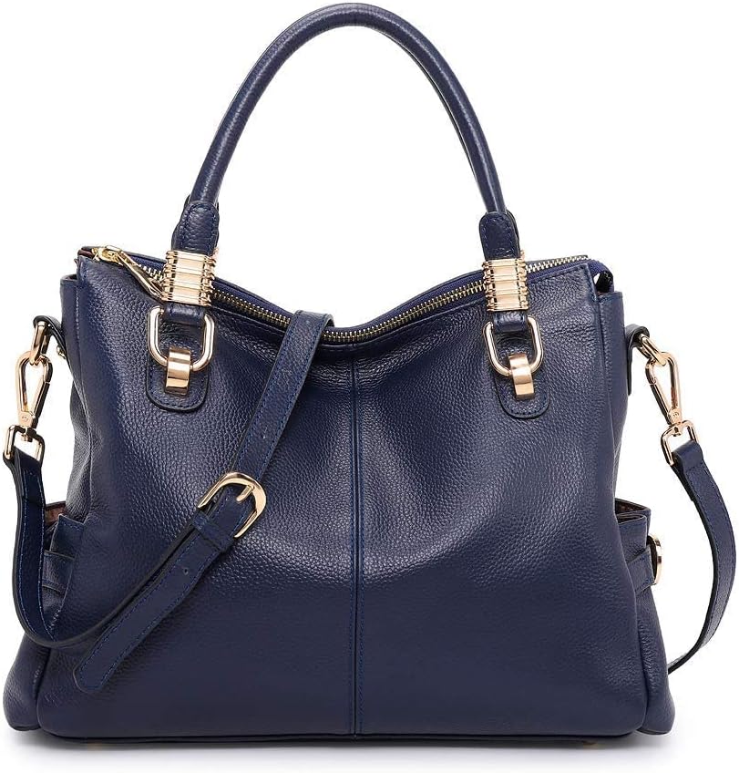 Soft Women Genuine Leather Purses and Handbags Satchel Tote Shoulder Bag