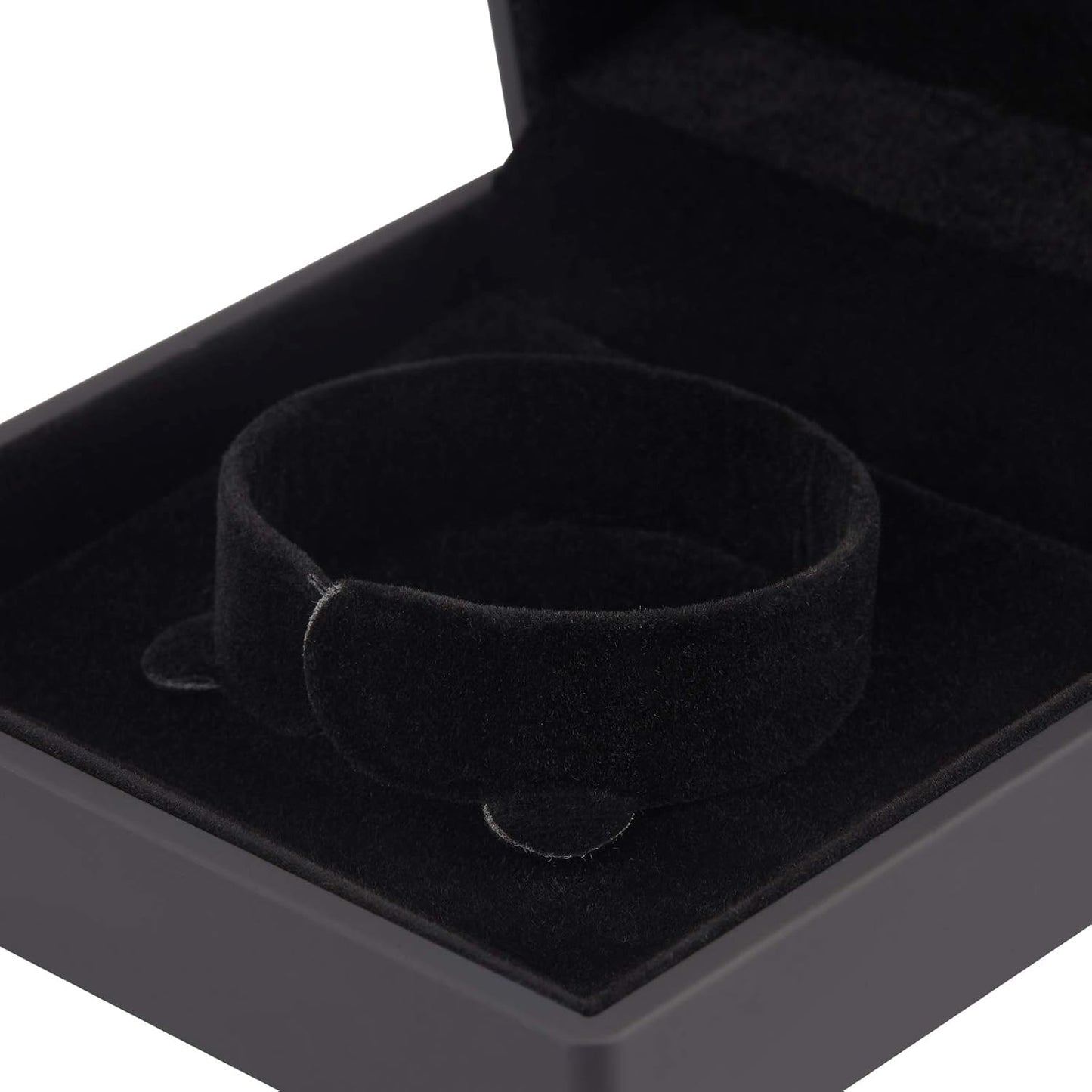Luxury LED Light Jewelry Bangle Box Storage Case Organizer Holder for Wedding, Engagement, Proposal
