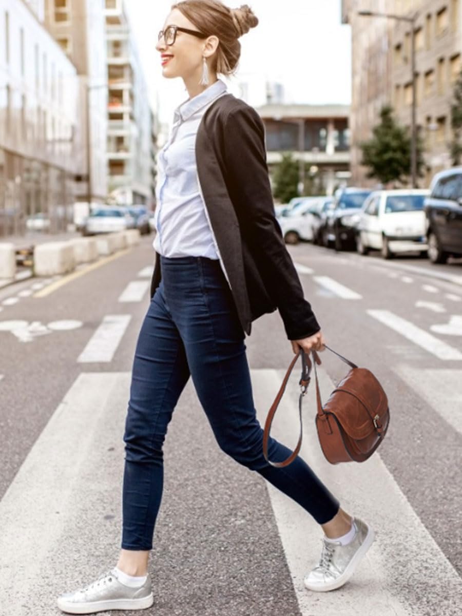 Crossbody Bags for Women,Small Saddle Purse and Boho Cross Body Handbags,Vegan Leather