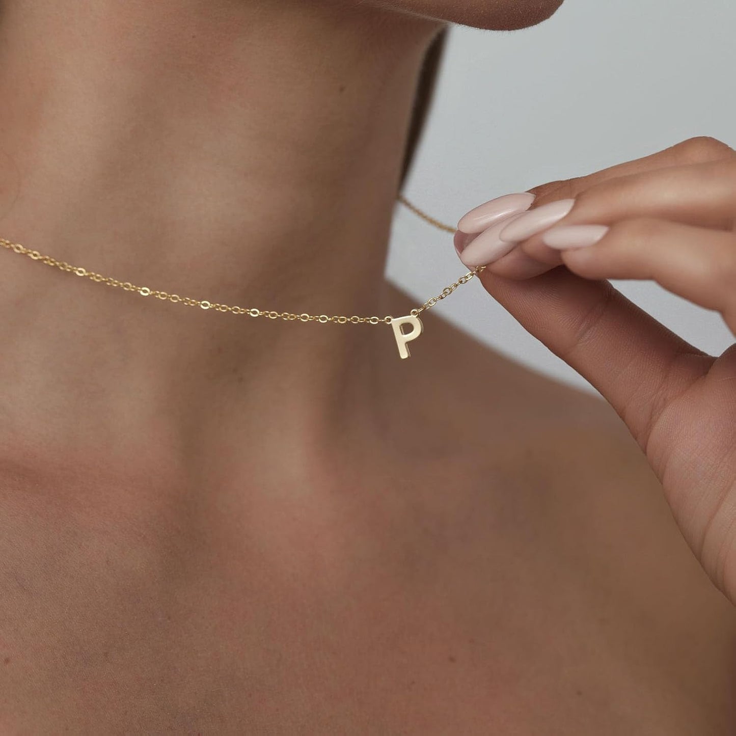 Delicate Heart Pendant Necklace, 14K Gold Plated Dainty Chain, Gift for Women