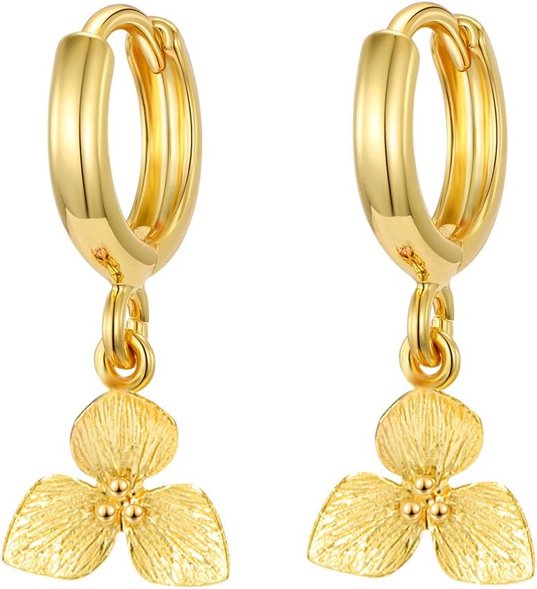 Gold Huggie Small Hoop Earrings with Charm Personalized /Star/Cross/Lock/Key 18k Gold Plated Crystal Drop Dangle Earrings for Women
