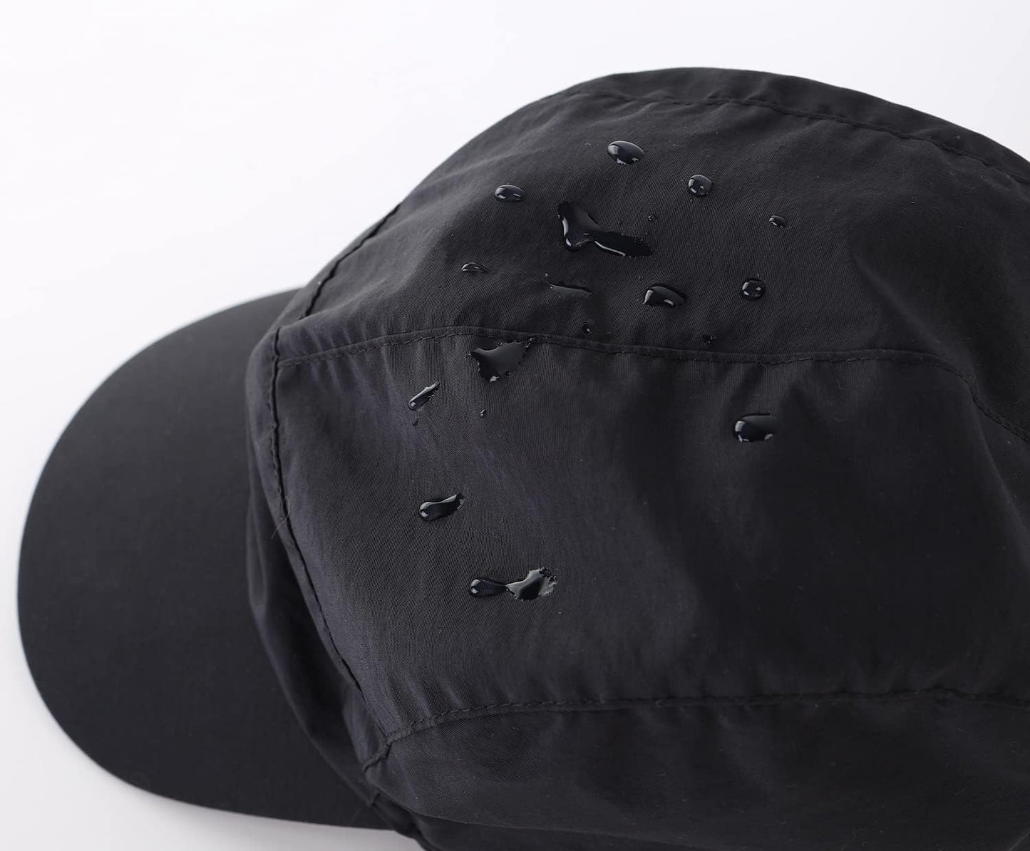 Waterproof Men's Winter Hats with Visor Warm Fleece Lined Baseball Cap Earflaps