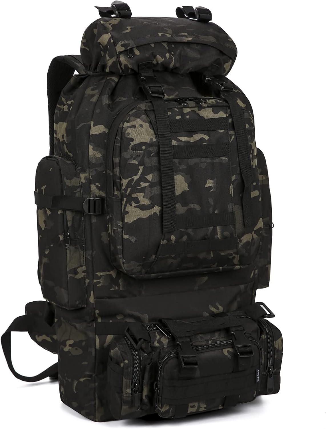 100L Camping Hiking Backpack,Molle military Tactical rucksack backpack,Waterproof Lightweight