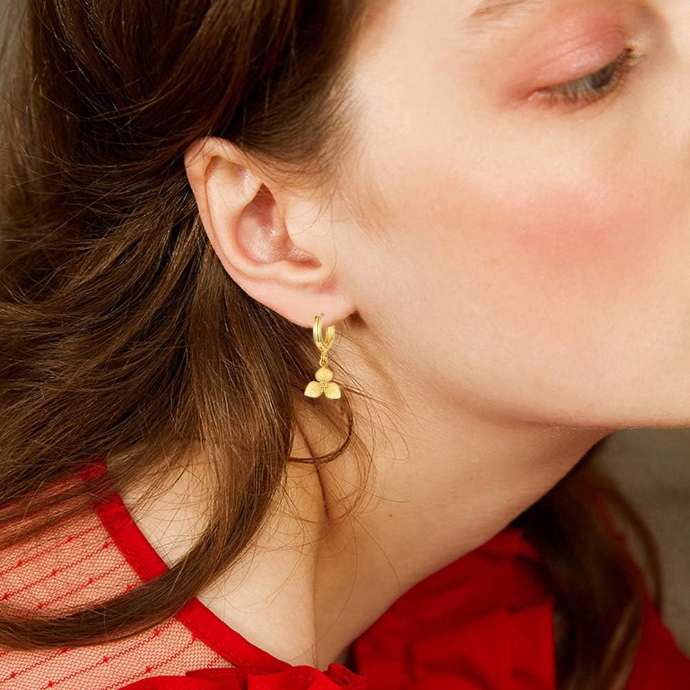 Gold Huggie Small Hoop Earrings with Charm Personalized /Star/Cross/Lock/Key 18k Gold Plated Crystal Drop Dangle Earrings for Women