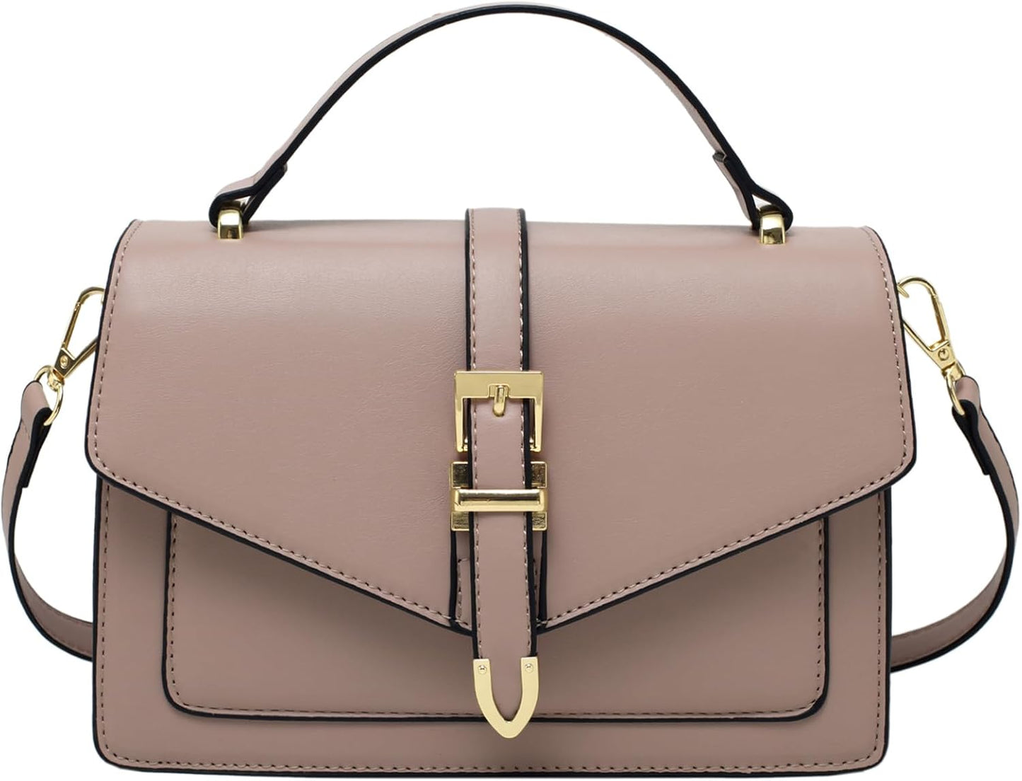 Crossbody Bags for Women Trendy - Small  Bag Leather Handbags Evening Clutch with 2 Straps