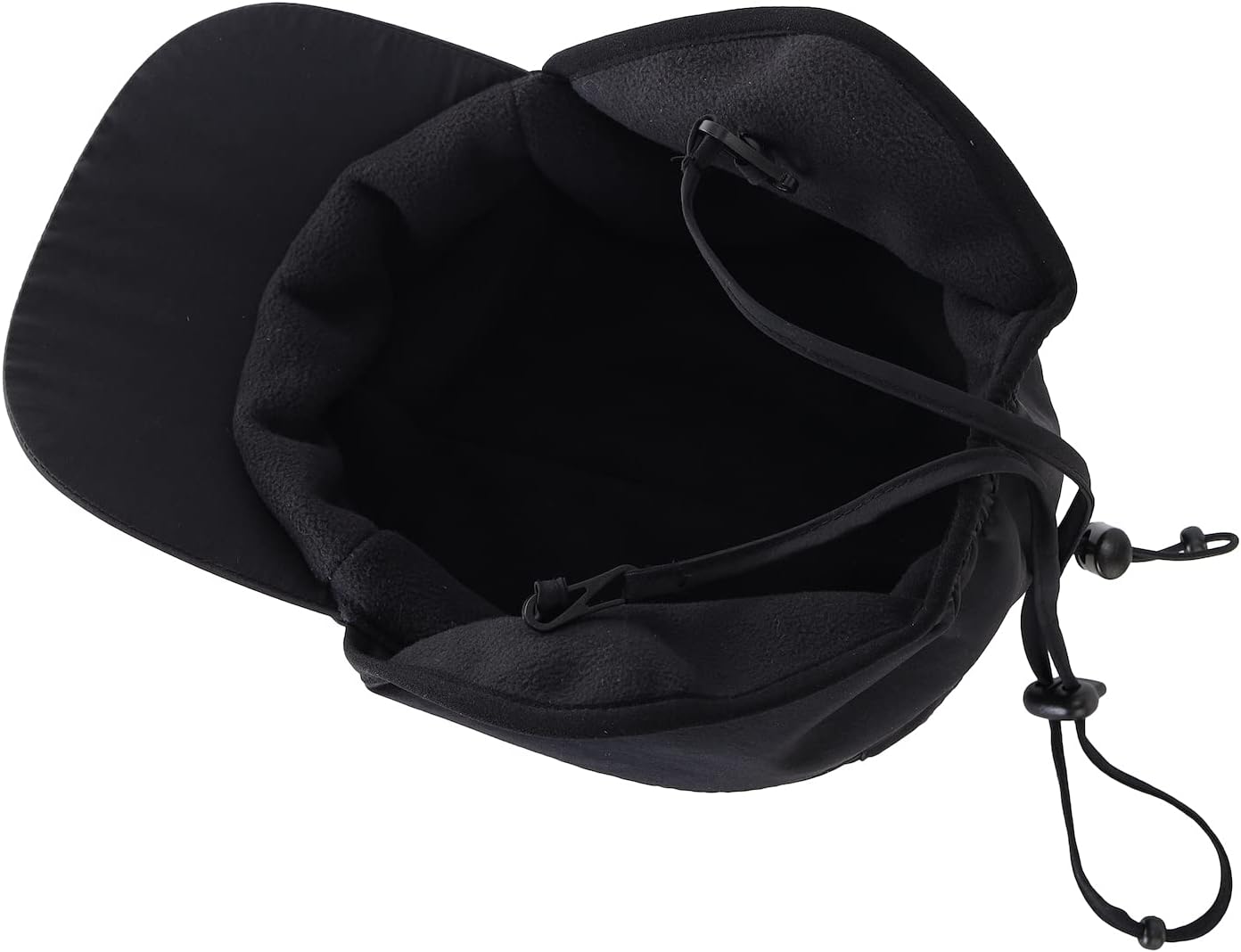 Waterproof Men's Winter Hats with Visor Warm Fleece Lined Baseball Cap Earflaps