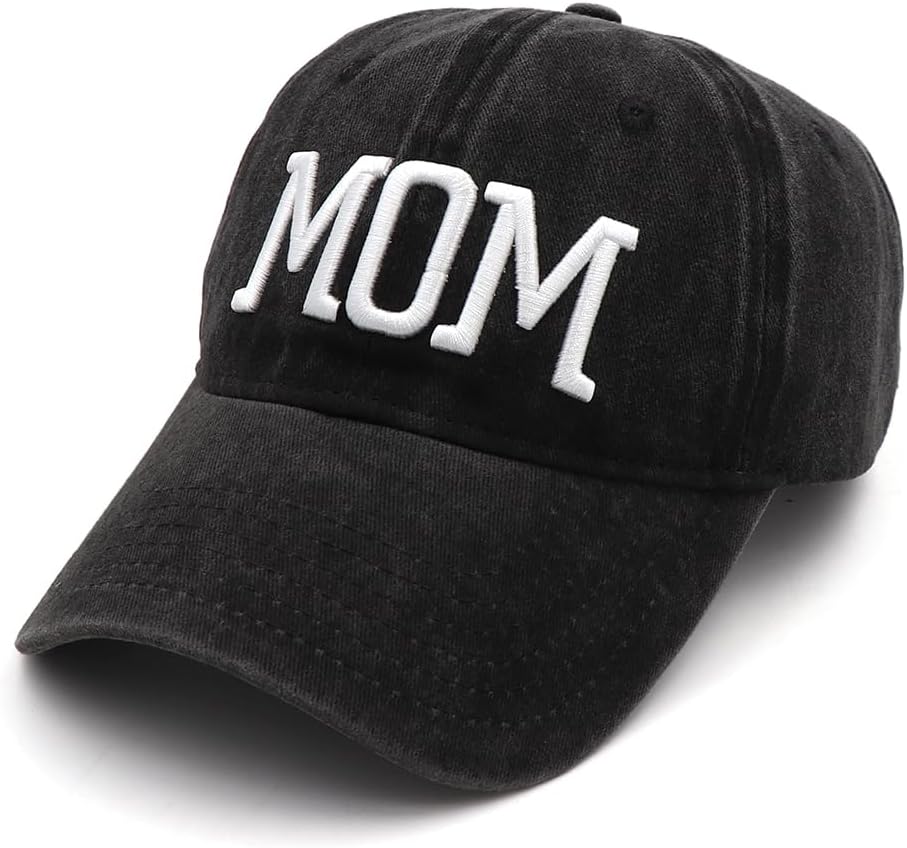Mom and Dad Hats New Mom Gifts Embroidered Hats for Men Women Adjustable Baseball Cap