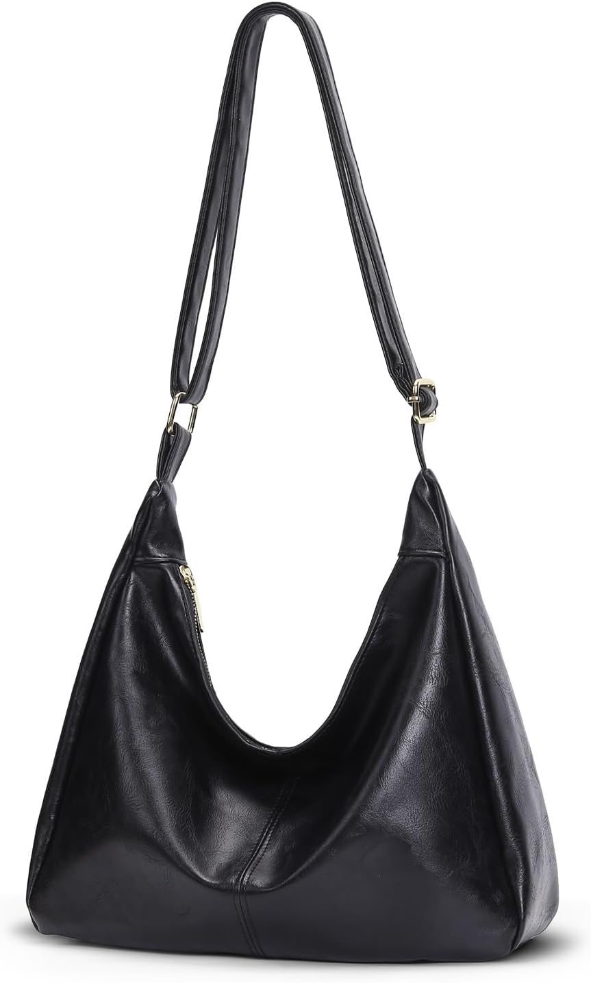 Slouchy Hobo Bags for Women,  Shoulder Bag Everyday Purse Daily Commuting Bag