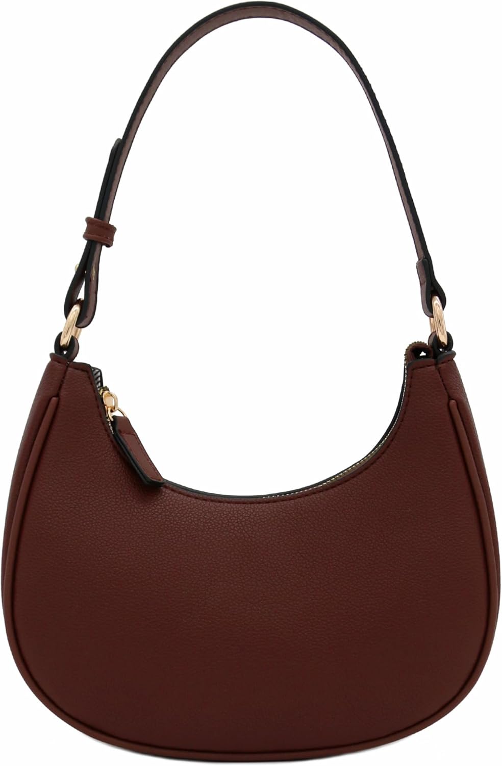 Women's Small Crescent Shoulder Bag Underarm Purse