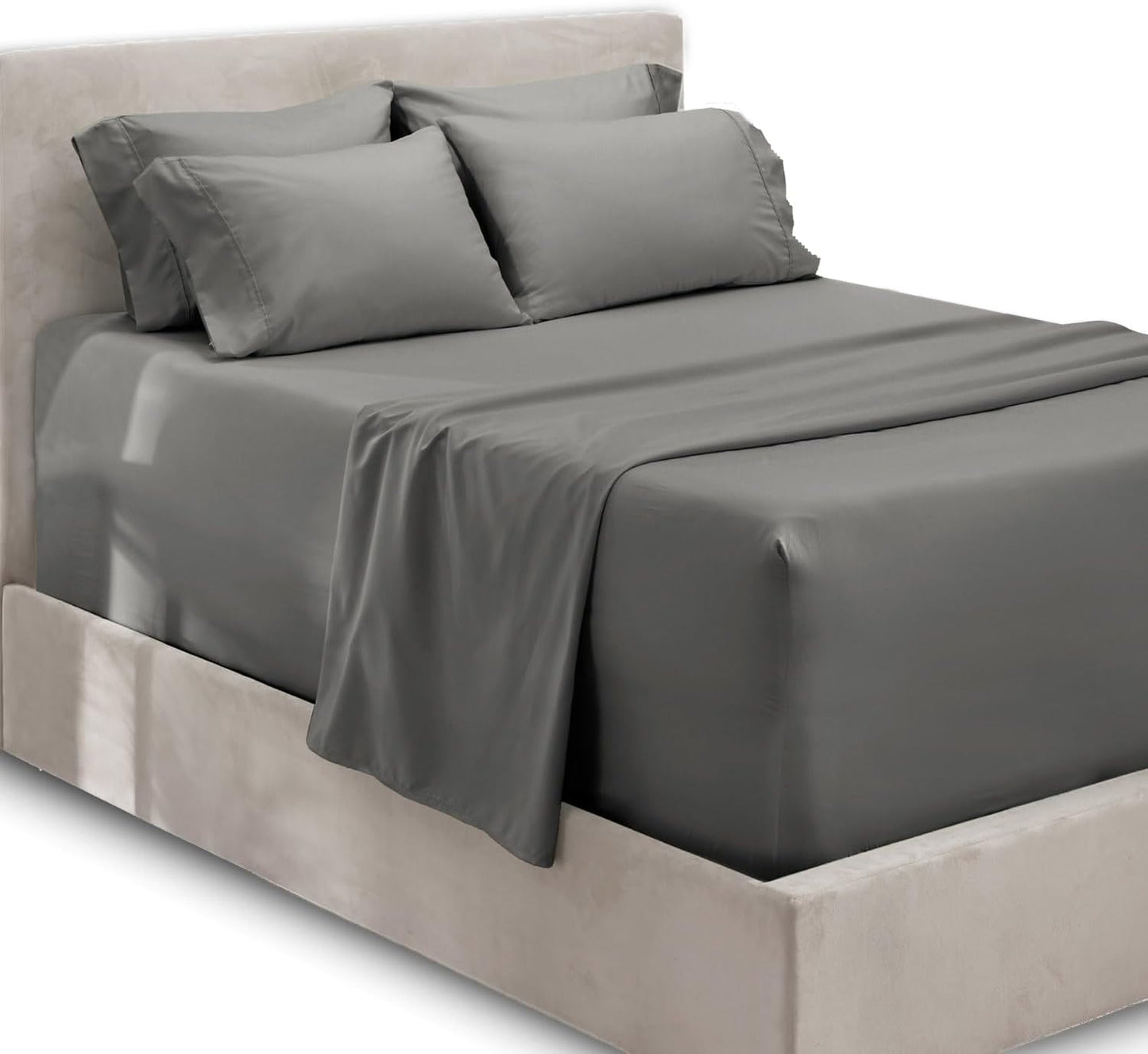 Extra Deep Pocket King Size Sheets Sets -Extra Deep Pocket Sheets - 6 count King Size