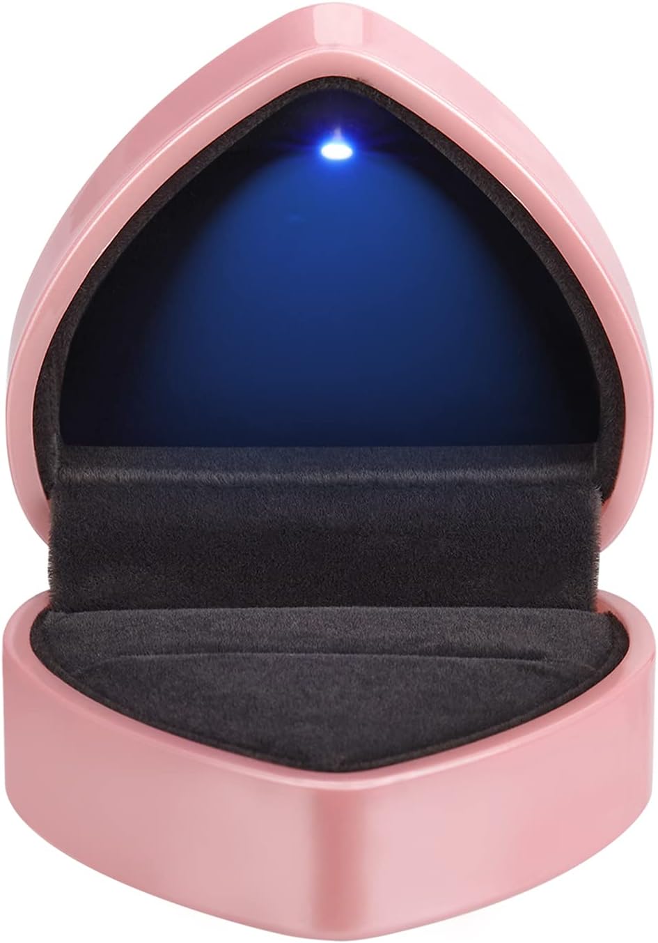 Earrings Jewelry Case with Light, Jewellry Display Box for Wedding, Engagement, Proposal, Birthday and Anniversary