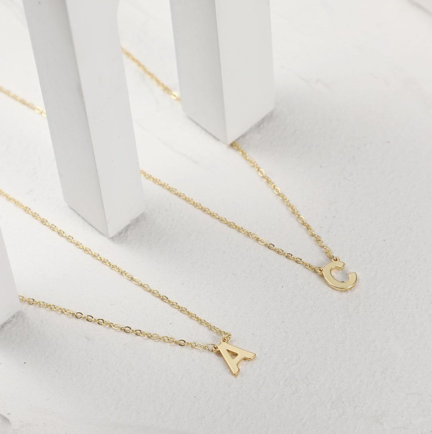 Delicate Heart Pendant Necklace, 14K Gold Plated Dainty Chain, Gift for Women