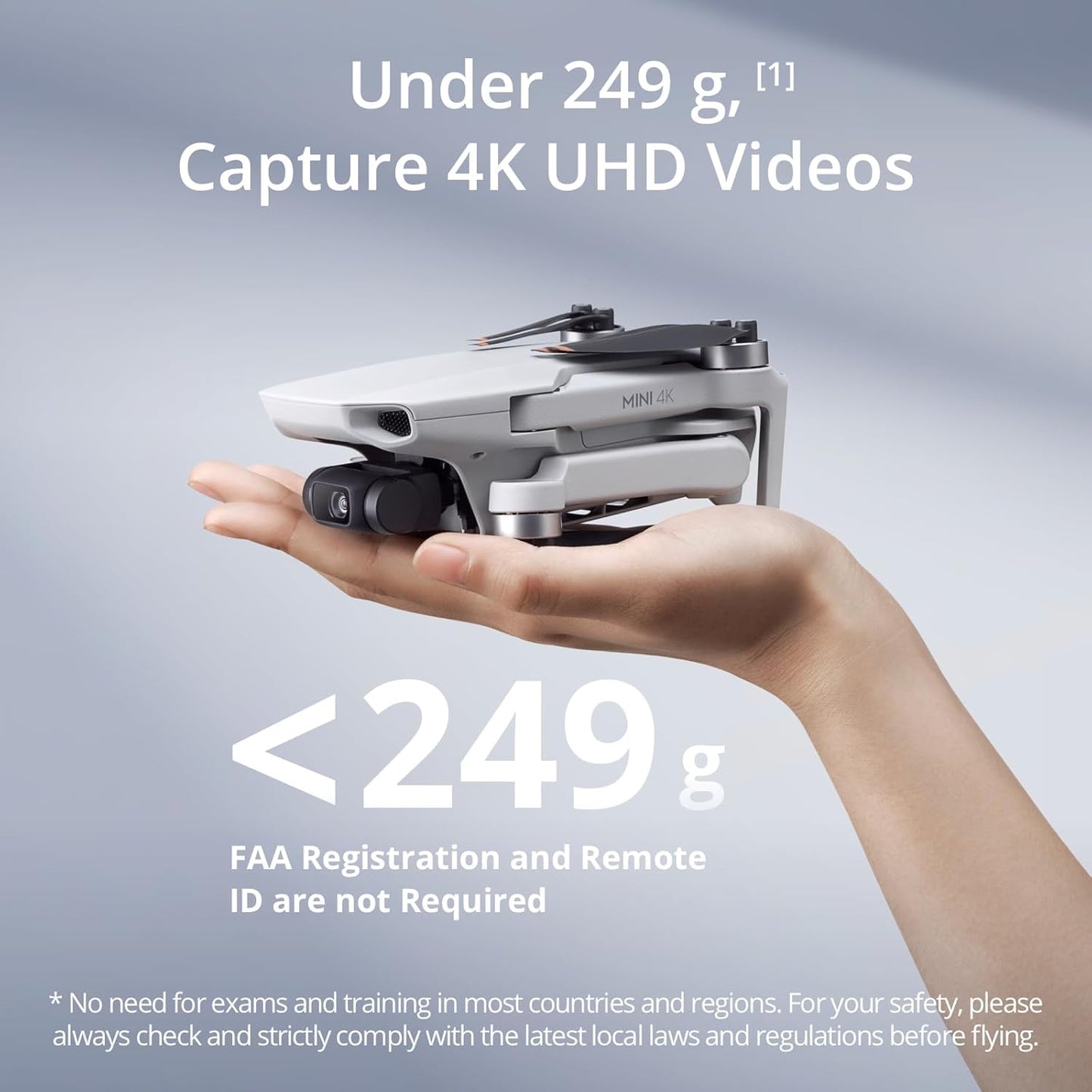 OMOMMD Mini 4K, Drone with 4K UHD Camera for Adults, Under 249 g, 3-Axis Gimbal Stabilization, 10km Video Transmission, Auto Return, Wind Resistance, 1 Battery for 31-Min Max Flight Time, Intelligent