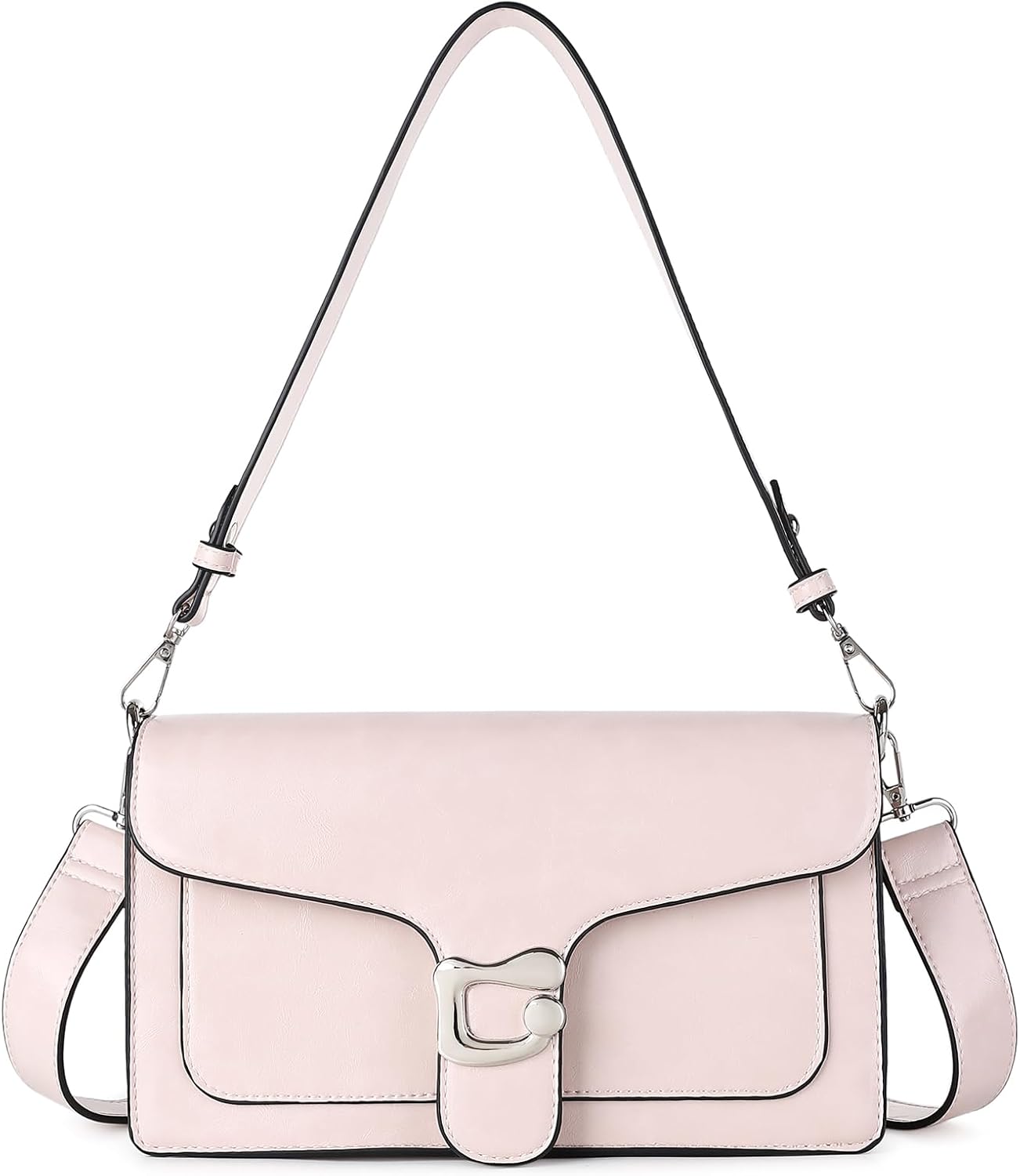 Crossbody Bags for Women Trendy - Small  Bag Leather Handbags Evening Clutch with 2 Straps