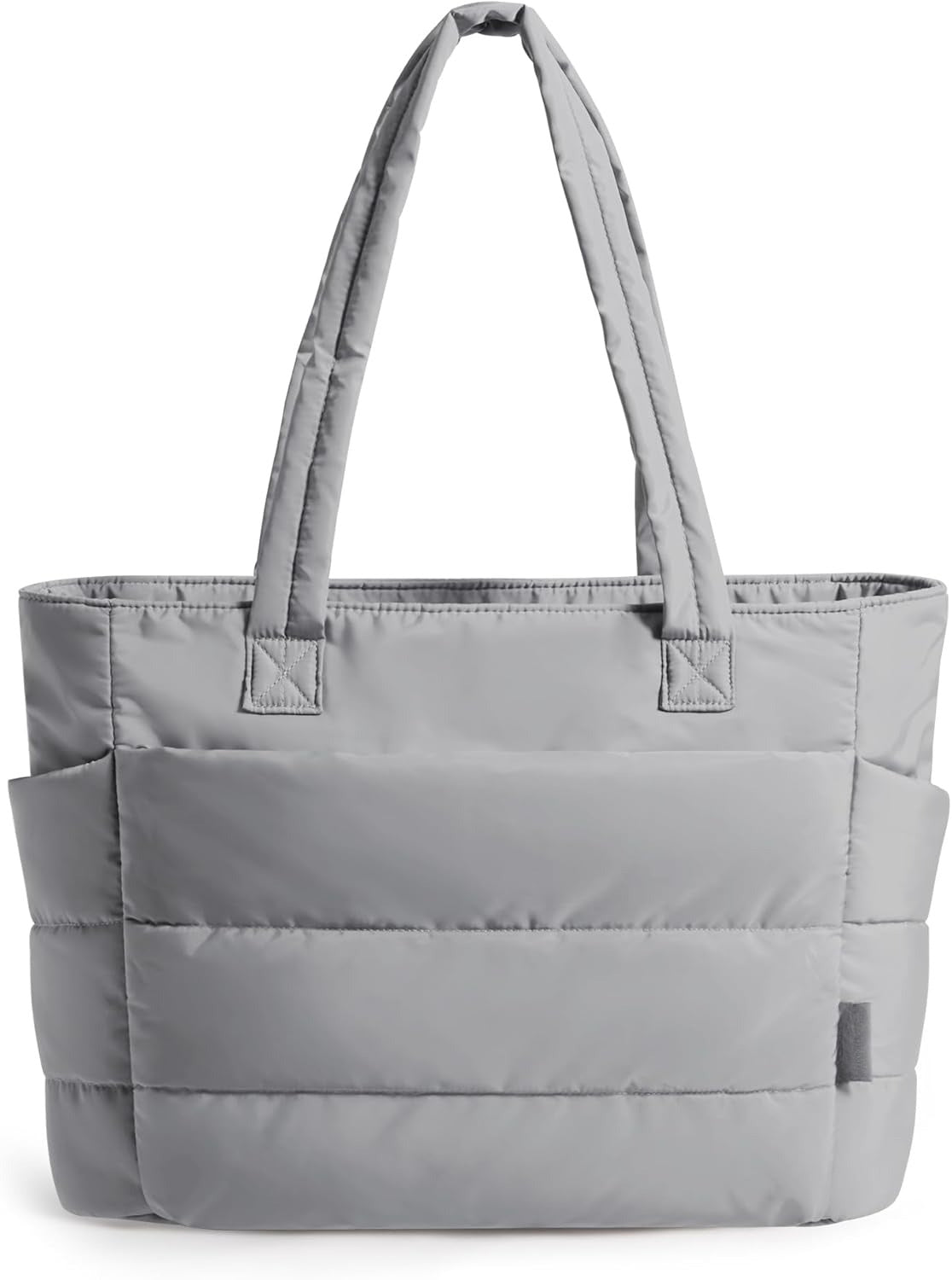 Tote Bag for Women, Lightweight Puffy Tote Bag with Compartments Shoulder Bag Handbag for Travel, Work, Gym