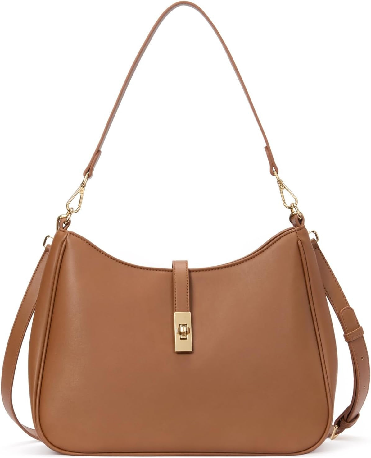Shoulder Bag for Women, Handbag Hobo Bags Vegan Leather Crossbody Purse with Adjustable Strap
