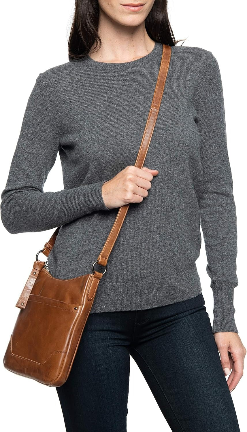 Women's Pack Zip Crossbody Bag, Handbag with Adjustable Strap & Pockets