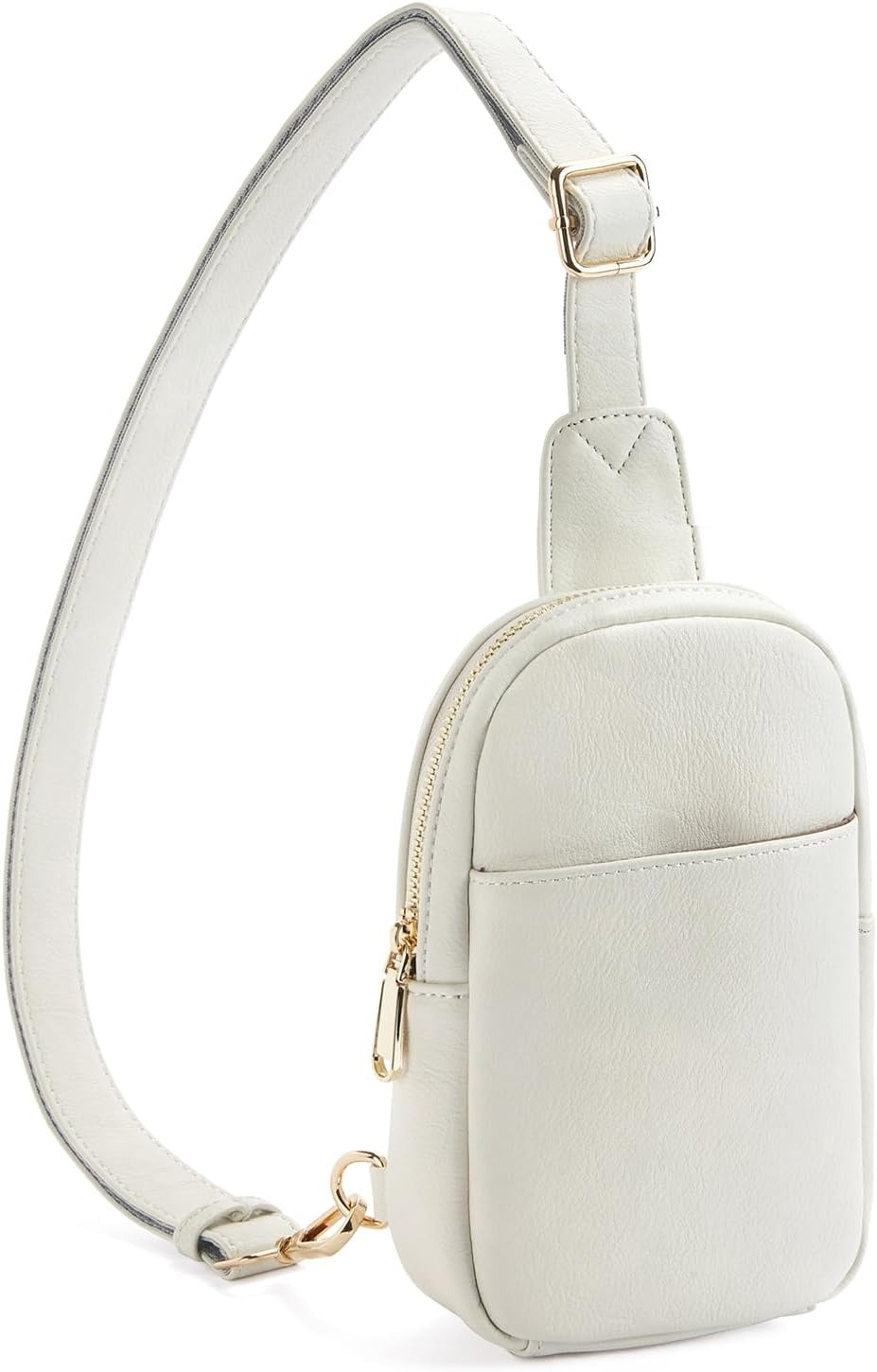 Small Sling Bag for Women Leather Crossbody Fanny Packs Chest Bag for Women