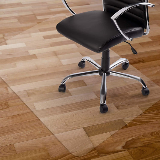 OMOMMD Clear Chair Mat, Hard Floor Use, 48" x 30" Transparent Office Home Floor Protector mat Chairmats (30" X 48" Rectangle)
