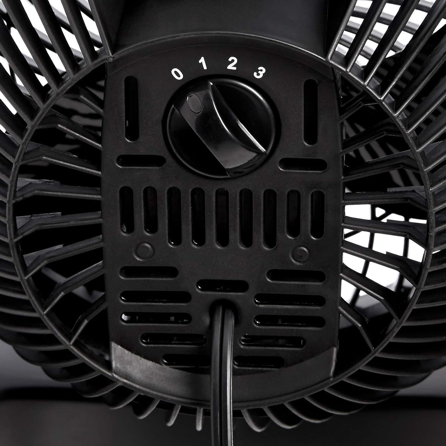 OMOMMD Air Circulator Desk Fan for Bedroom, Home and Office, 90-Degree Tilt Head, 3 Speed Settings, Cooling, 35 Watts, Black, 11.1"W x 6.3"D x 10.9"H
