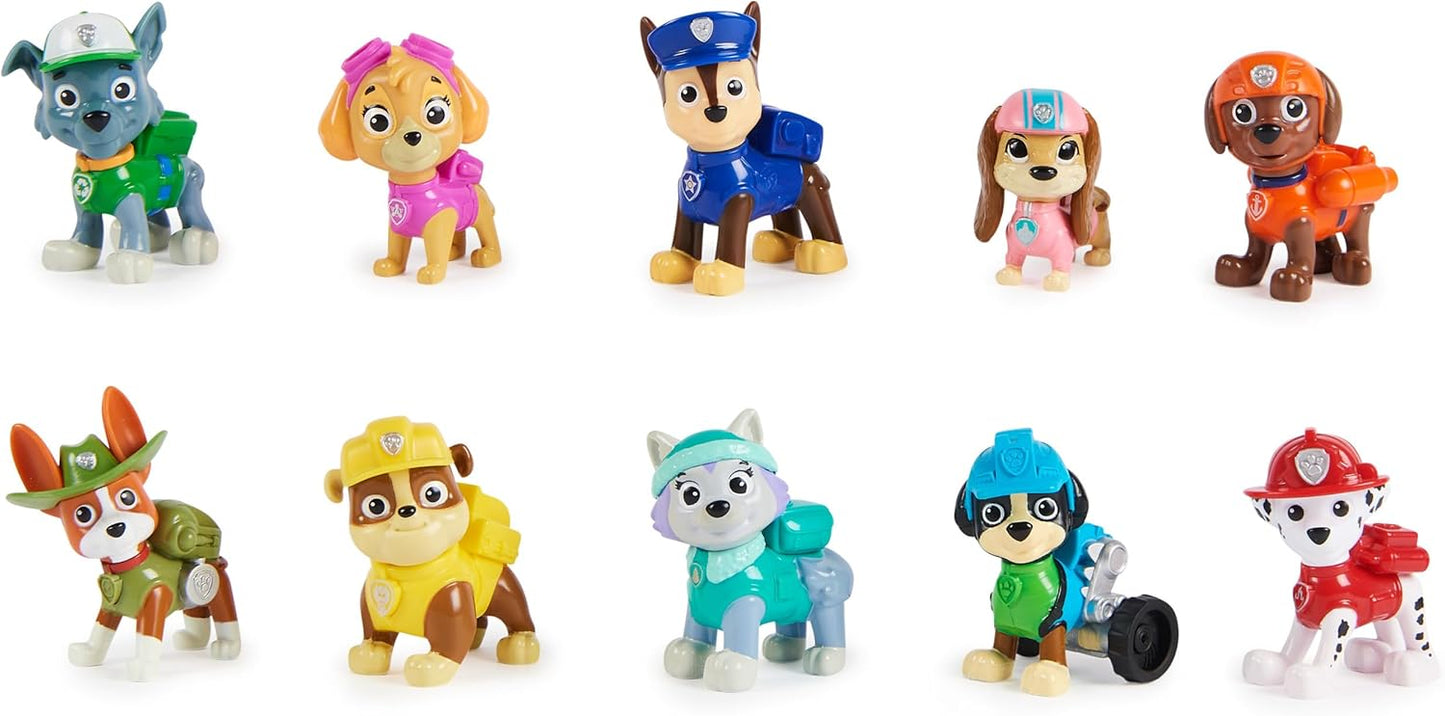 OMOMMD 10th Anniversary, All Paws On Deck Toy Figures Gift Pack with 10 Collectible Action Figures, Kids Toys for Ages 3 and up