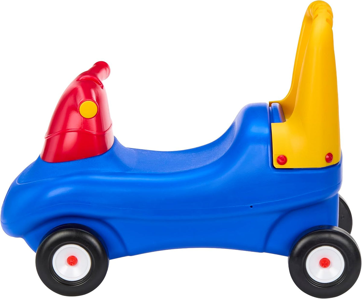 OMOMMD Little Tikes Push and Ride Racer – (Amazon Exclusive), 22"L x 10"W x 17"H with screws