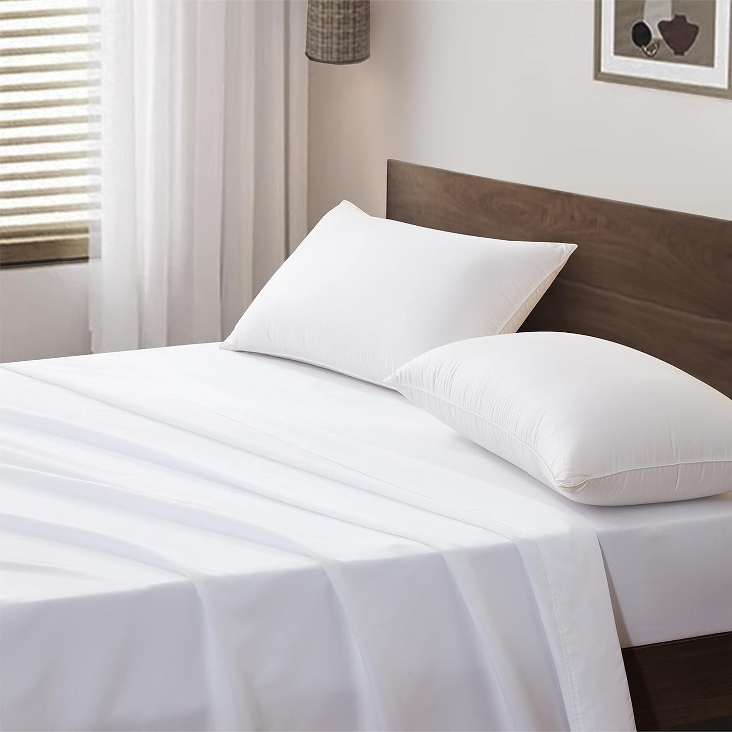 Twin Flat Sheet 6 Pack,Premium Soft & Breathable,Bulk Flat Sheets Only Twin Size
