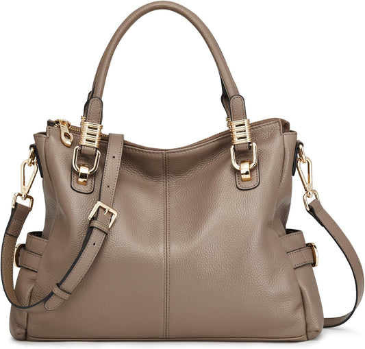 Soft Women Genuine Leather Purses and Handbags Satchel Tote Shoulder Bag