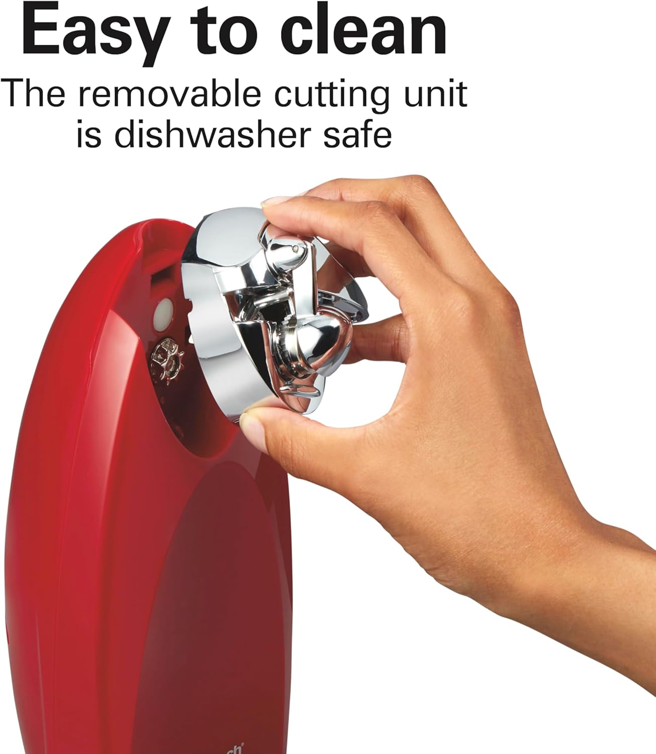 Beach Automatic Can Opener, Electric with Auto Shutoff & Knife Sharpener