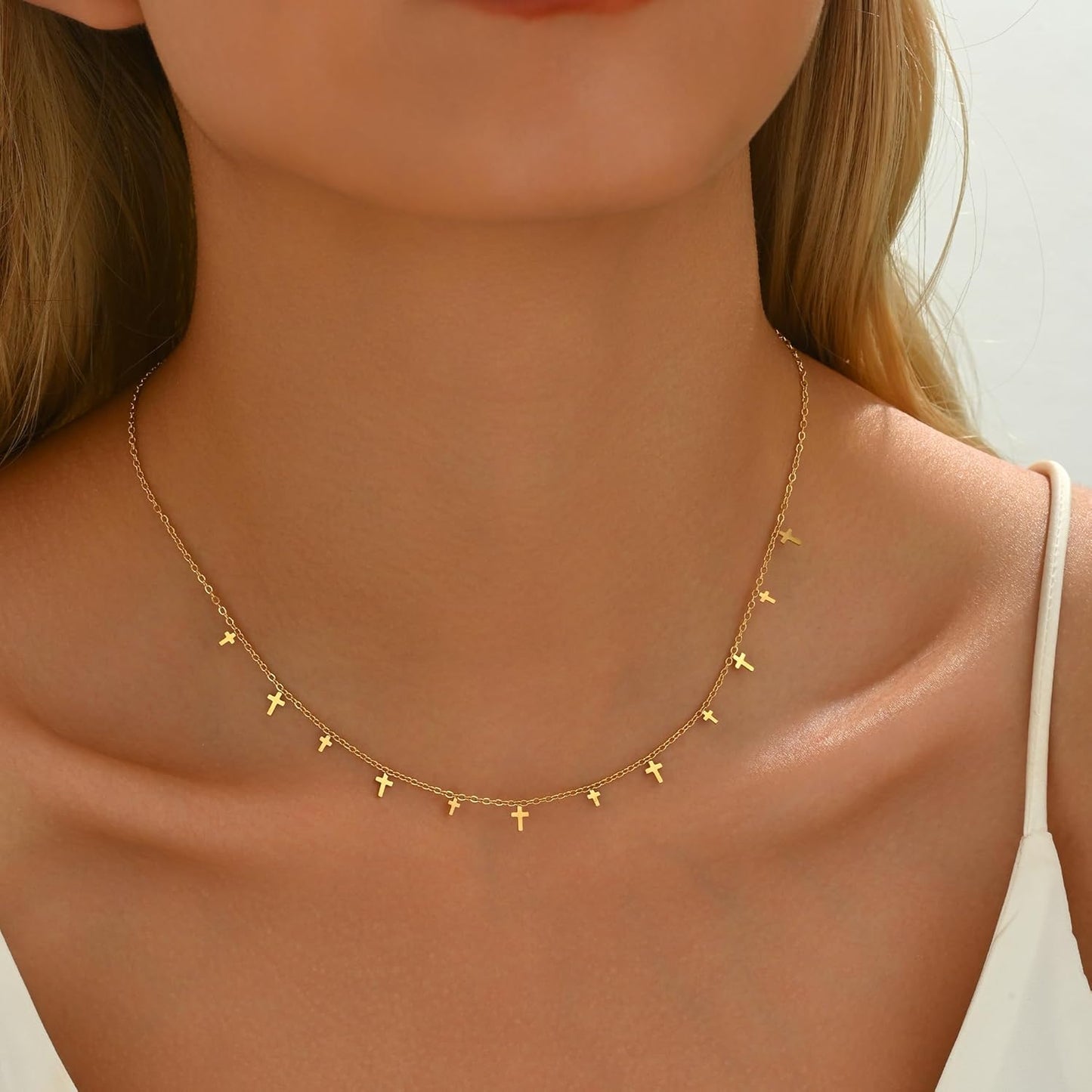 Colorful Beaded Initial Necklace for Girls & Women - Dainty Choker, Perfect Gift for Teens