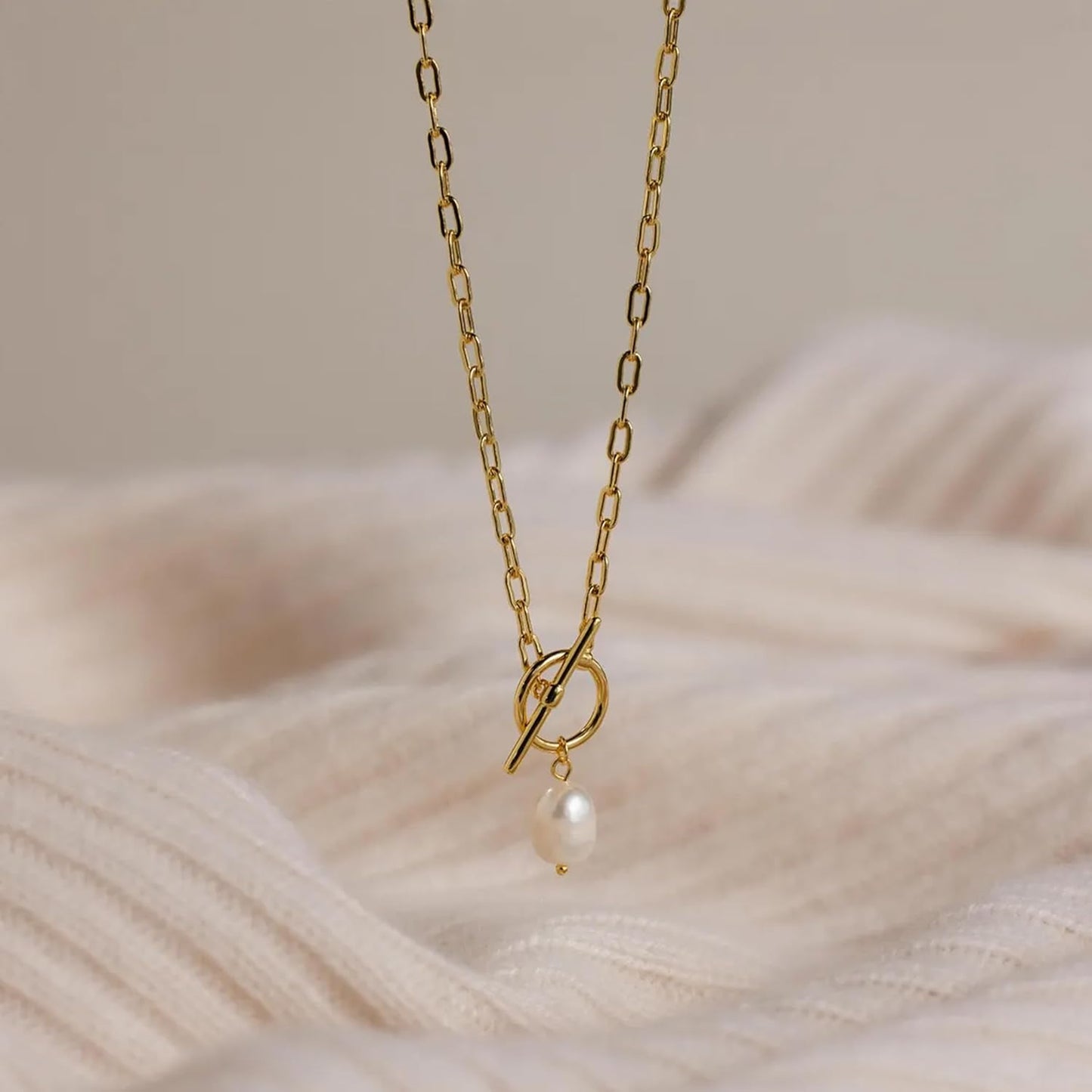"Layered Gold & Silver Necklace Set for Women, 14K Gold Plated Dainty Choker with Coin Pendant, Stackable Trendy Jewelry Gift"
