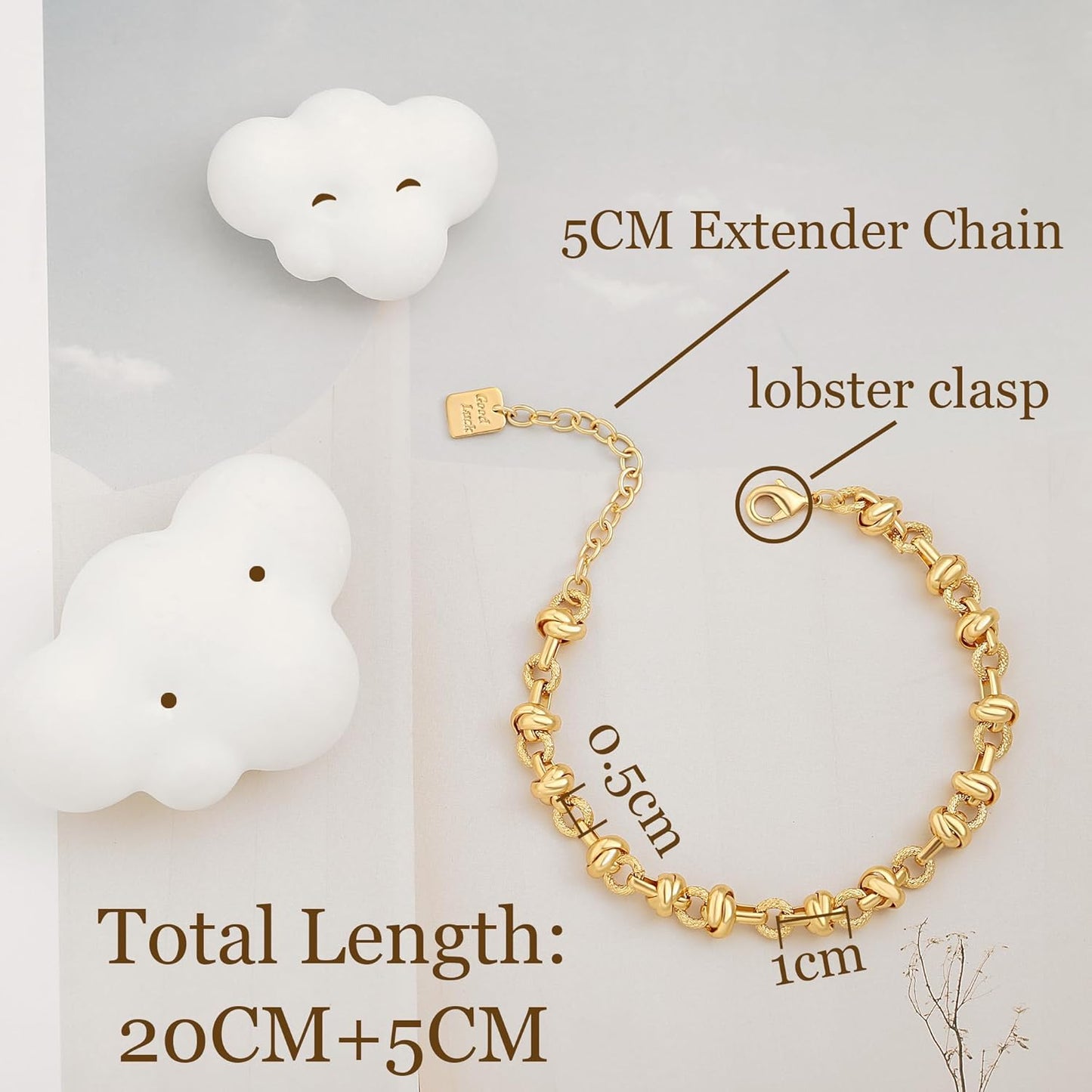 18k Gold Plated Personalized Chunky Cuban Oval Link Chain Bracelets for Men Toggle Rope Bracelet Jewelry for Women